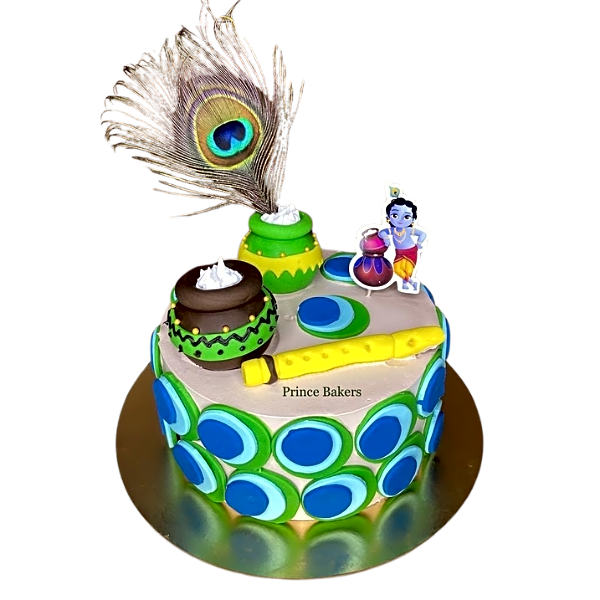 Janamashtmi Cake view 1