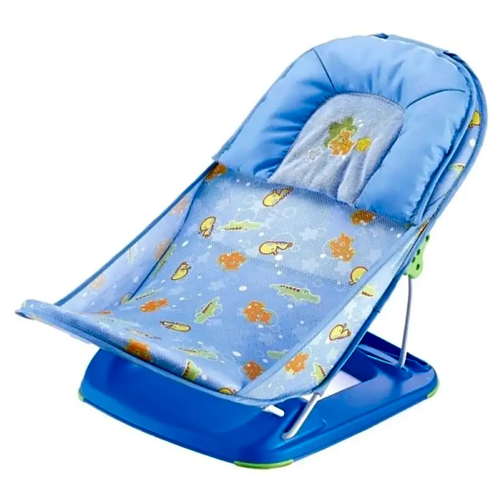 Mastela Baby Bath Seat and Chair for Newborn to Infant 6 to 18 Month - Blue view 1