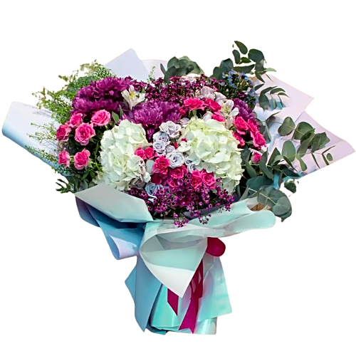 MIX FLOWER BOUQUET view 1