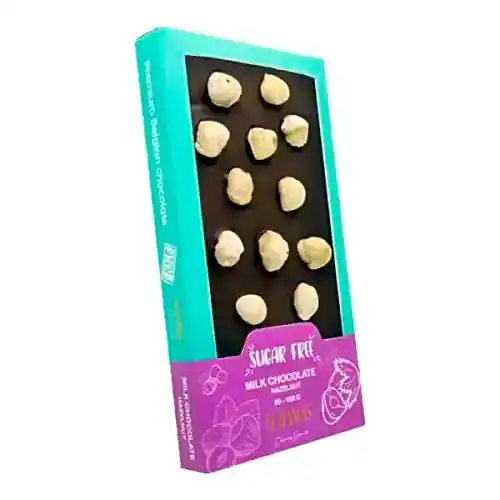 Milk chocolate hazelnut view 1