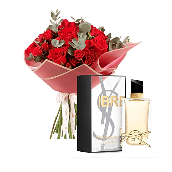 Special bouquet and perfume only for her 3 view 1