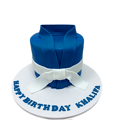 Blue balto cake view 1