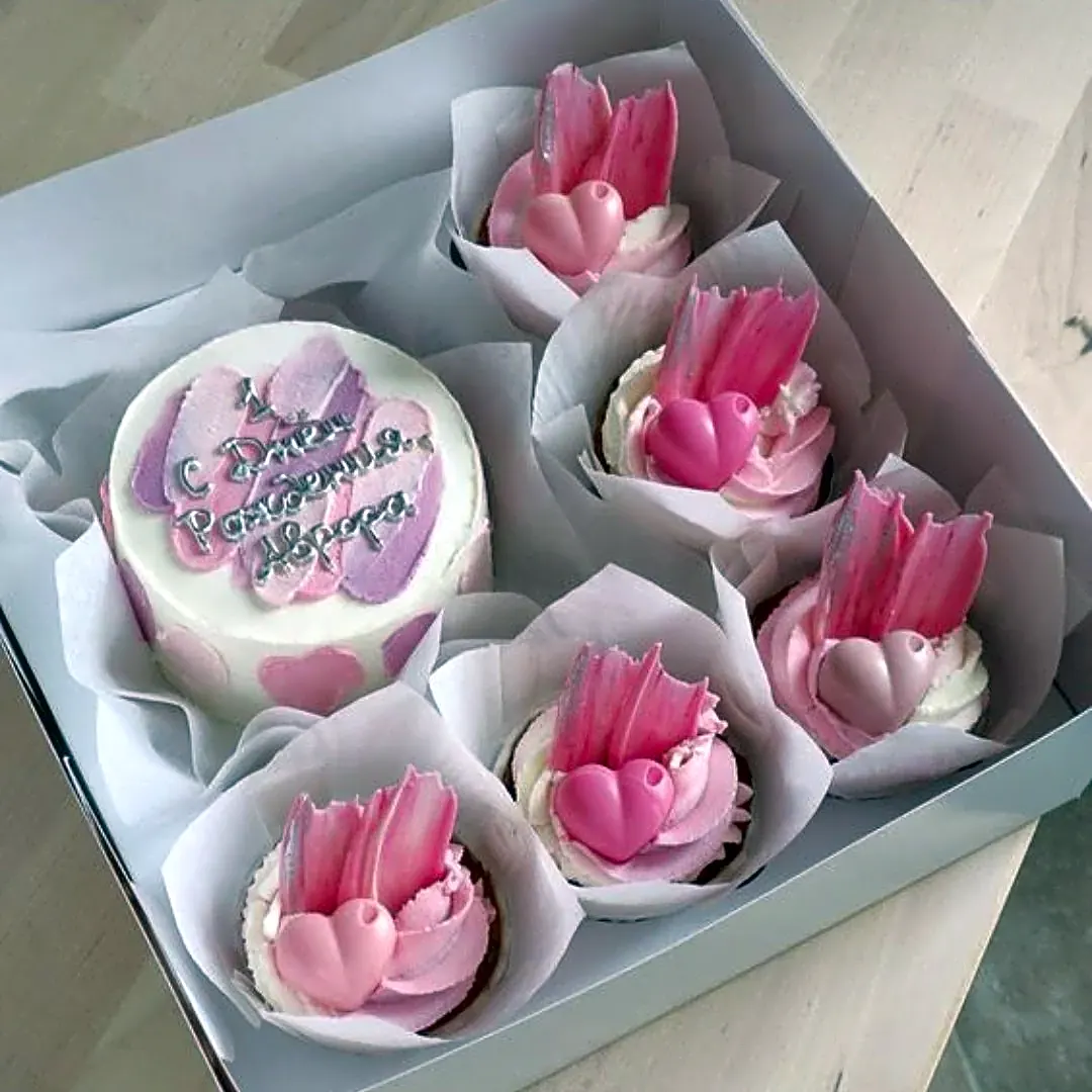 Bento Cakes with cupcakes ##64 view 1