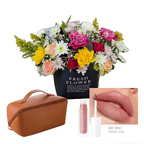 makeup and flower for her  32 view 1