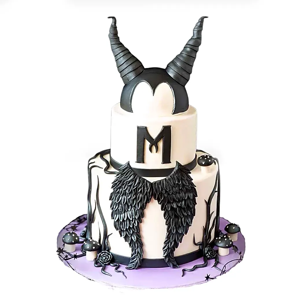 Maleficent Cake view 1