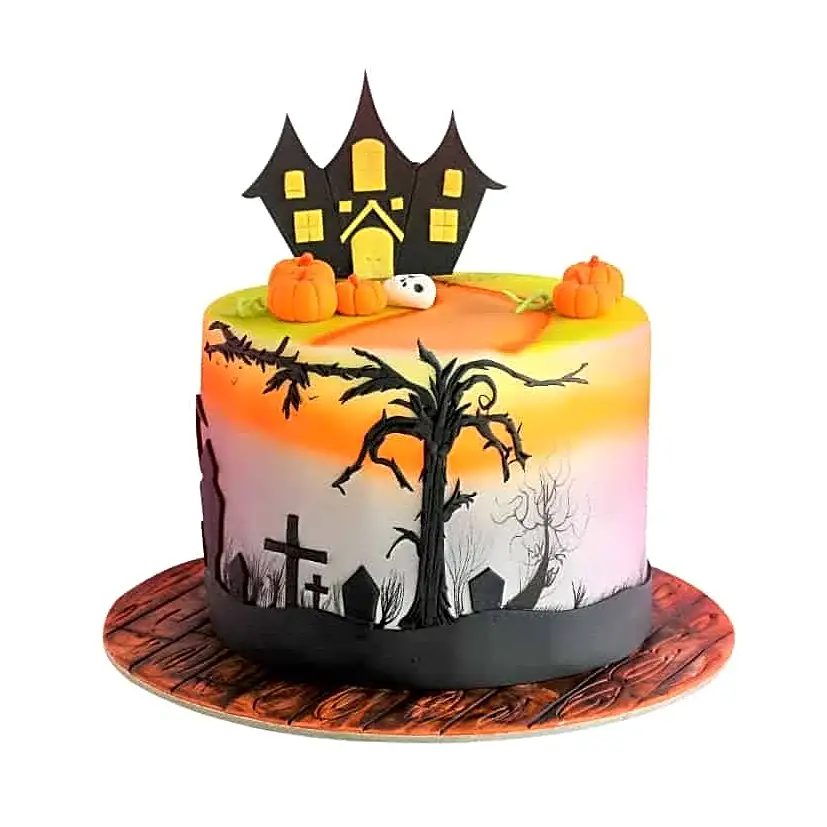 Cemetery Cake view 1