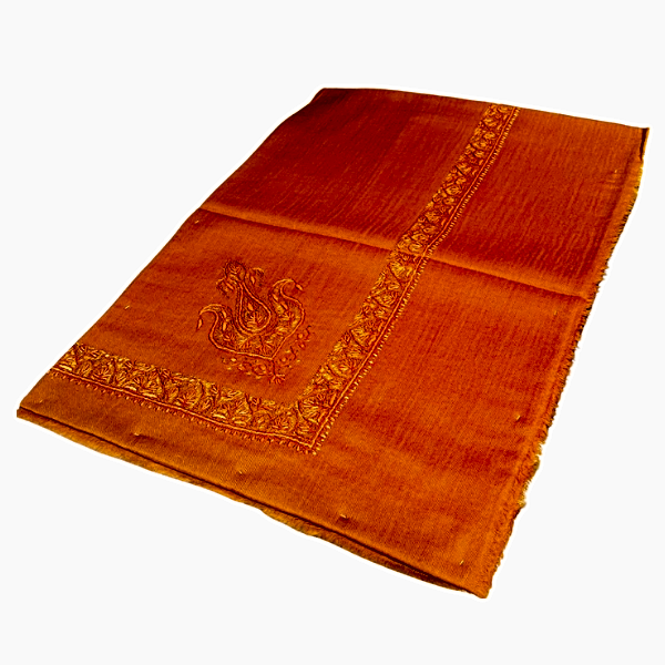 winter ghutra orange color Alaseel brand view 1