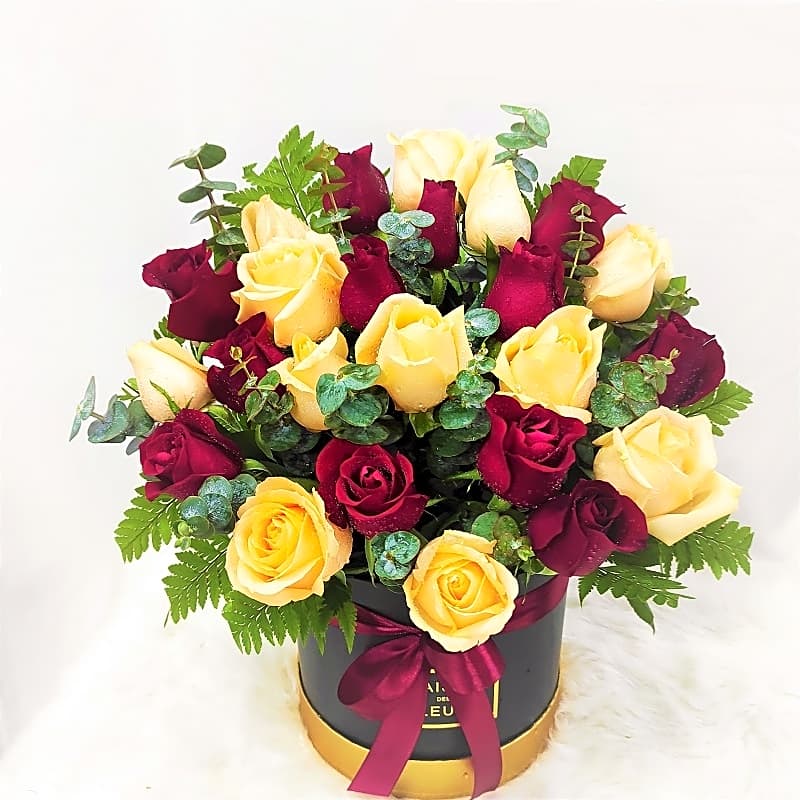 BA047 Flower Box Arrangement view 1