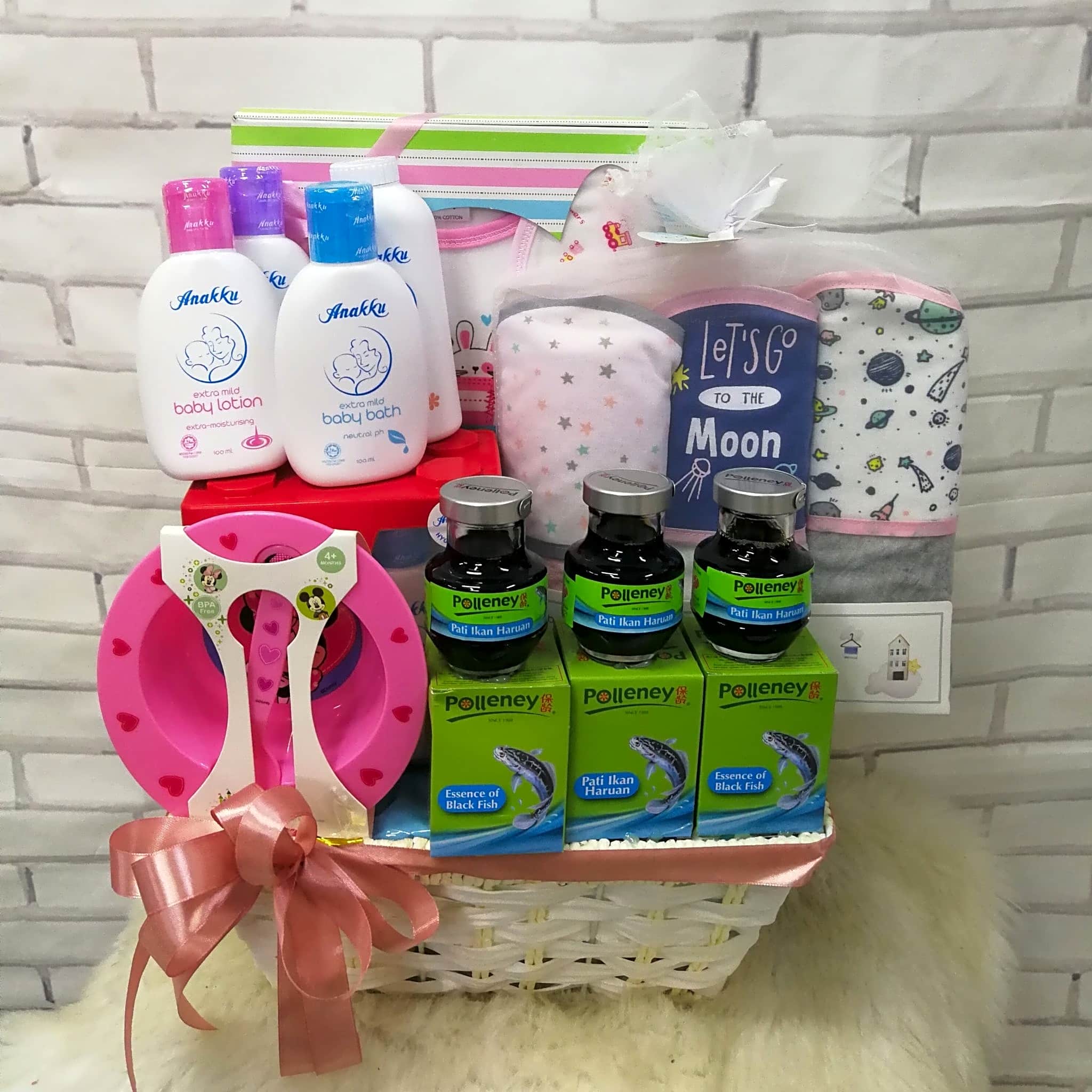 NB2001 New Born Hamper Arrangement view 1