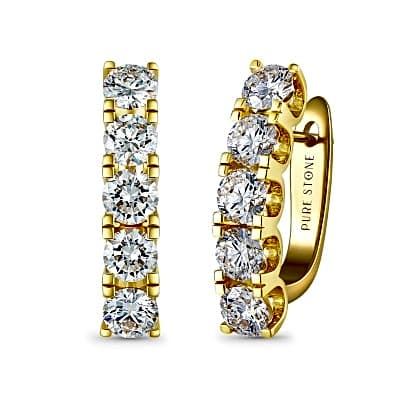 10 Round Cut Lab Grown Diamonds view 1
