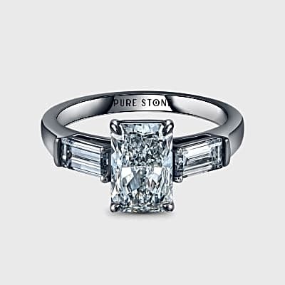 1 Radiant Cut Lab Grown Diamond