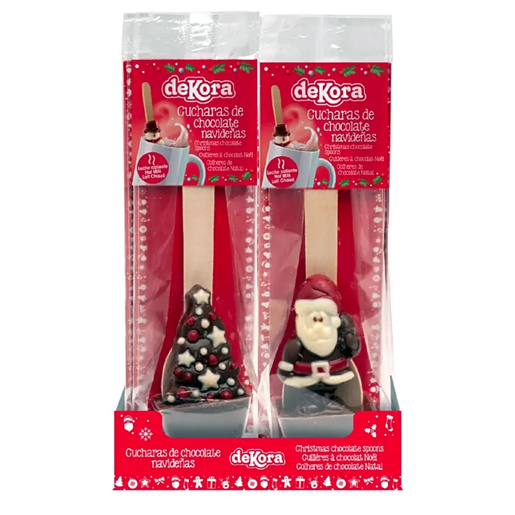 CHRISTMAS CHOCOLATE SPOON 40GR view 1