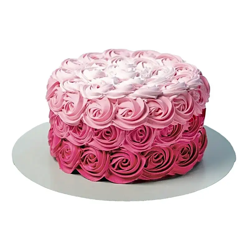 001 Rose Swirl Cake | Signature Cake view 1