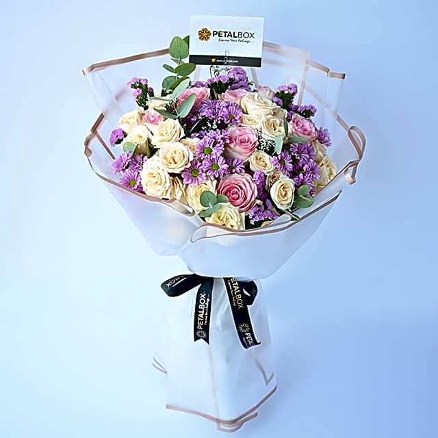 Rosy Elegance Bouquet view 1