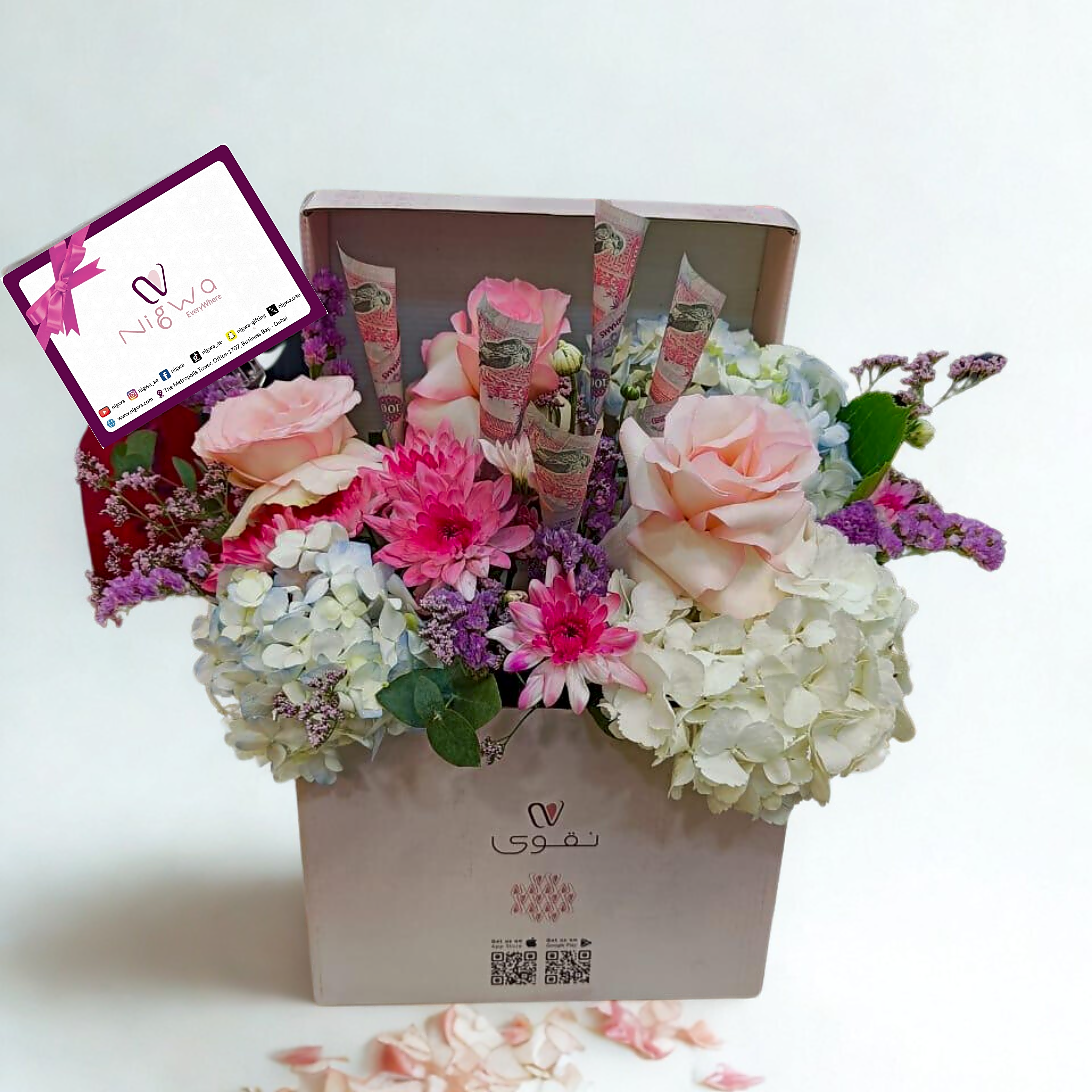 Nigwa Flowers box for occasions 1 view 1