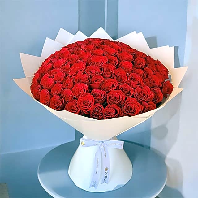 Red Roses Bouquet !٢ view 1