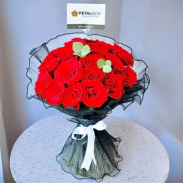 Dear Love Red Roses view 1