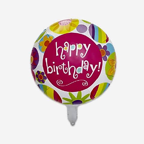 HBD Bold Color Flowers view 1
