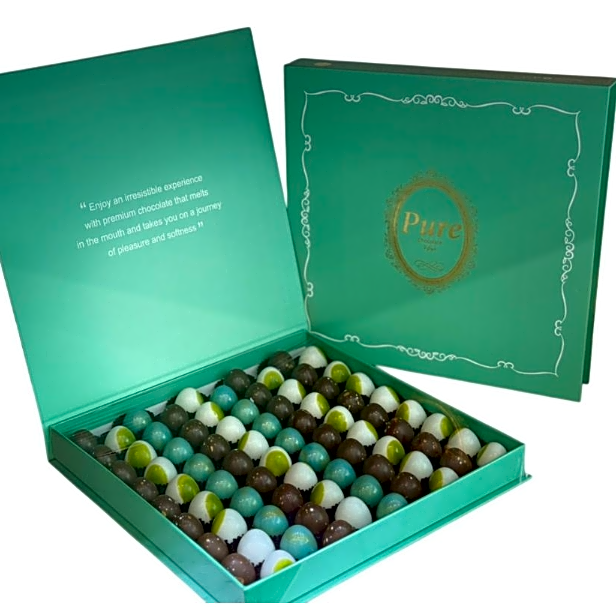 Mixed Egg Chocolate Box (Extra Large) 32X32 - 72Pcs view 1