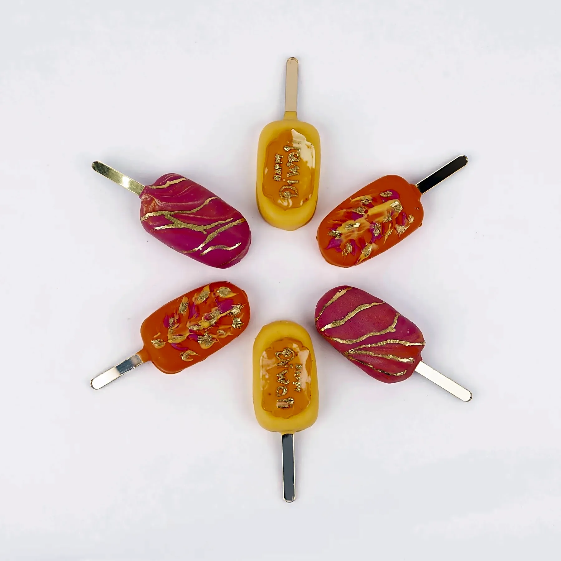 Diwali Cakesicles Gift Box of 6 view 1