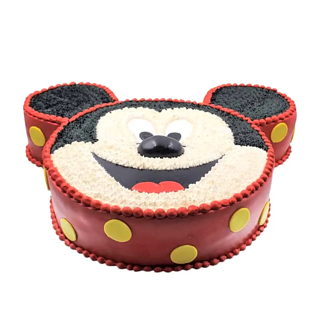 Mickey Mouse Face Cake view 1