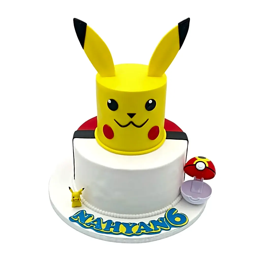 Pikachu Tier Cake view 1