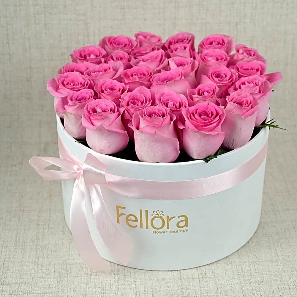 Light flowers box view 1