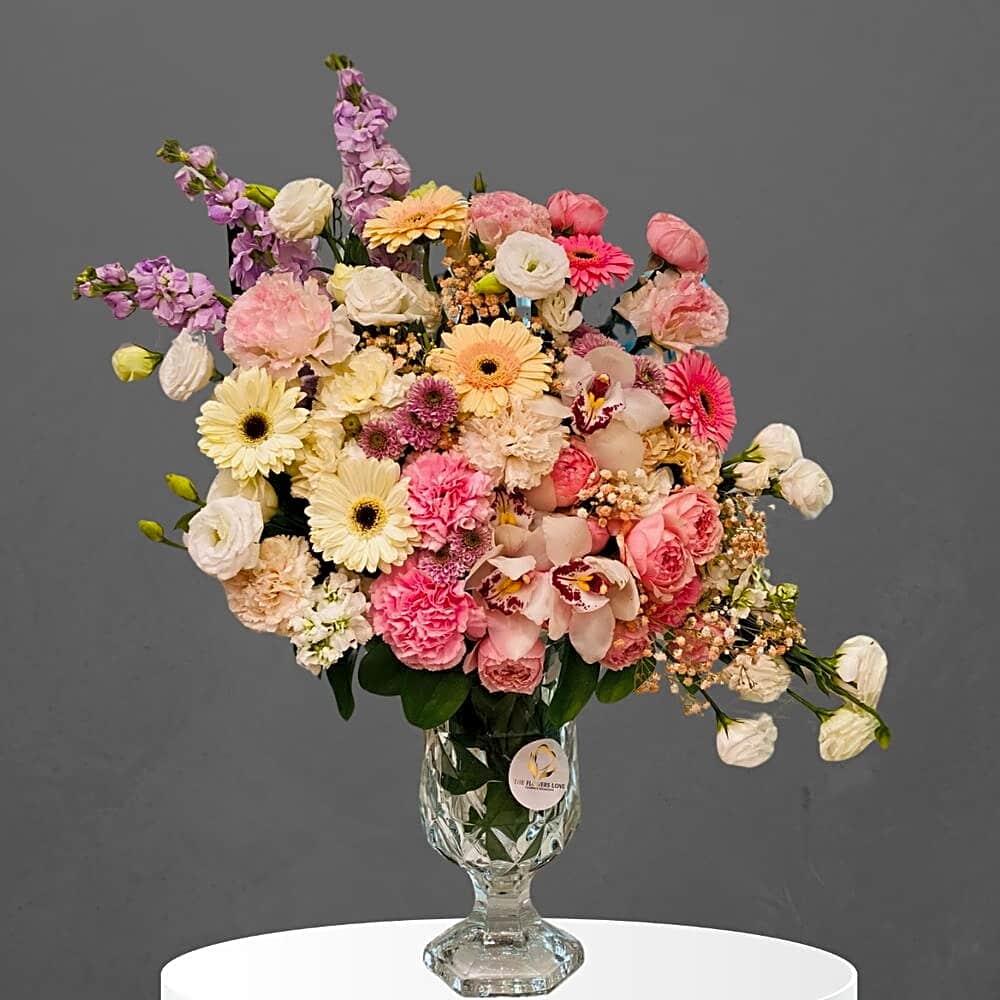 Rosy Pine Vase view 1