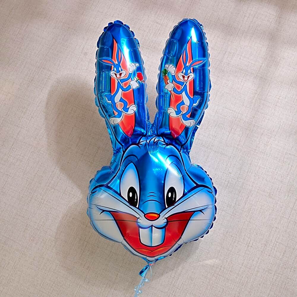 Blue Bugs Bunny Foil Balloon 6802 view 1