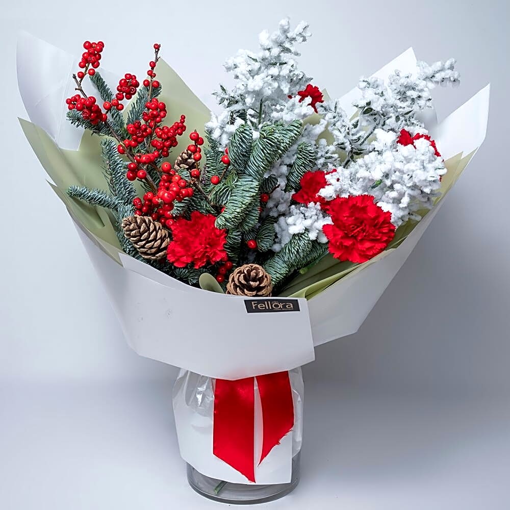 Christmas Bouquet 2 -1333 view 1