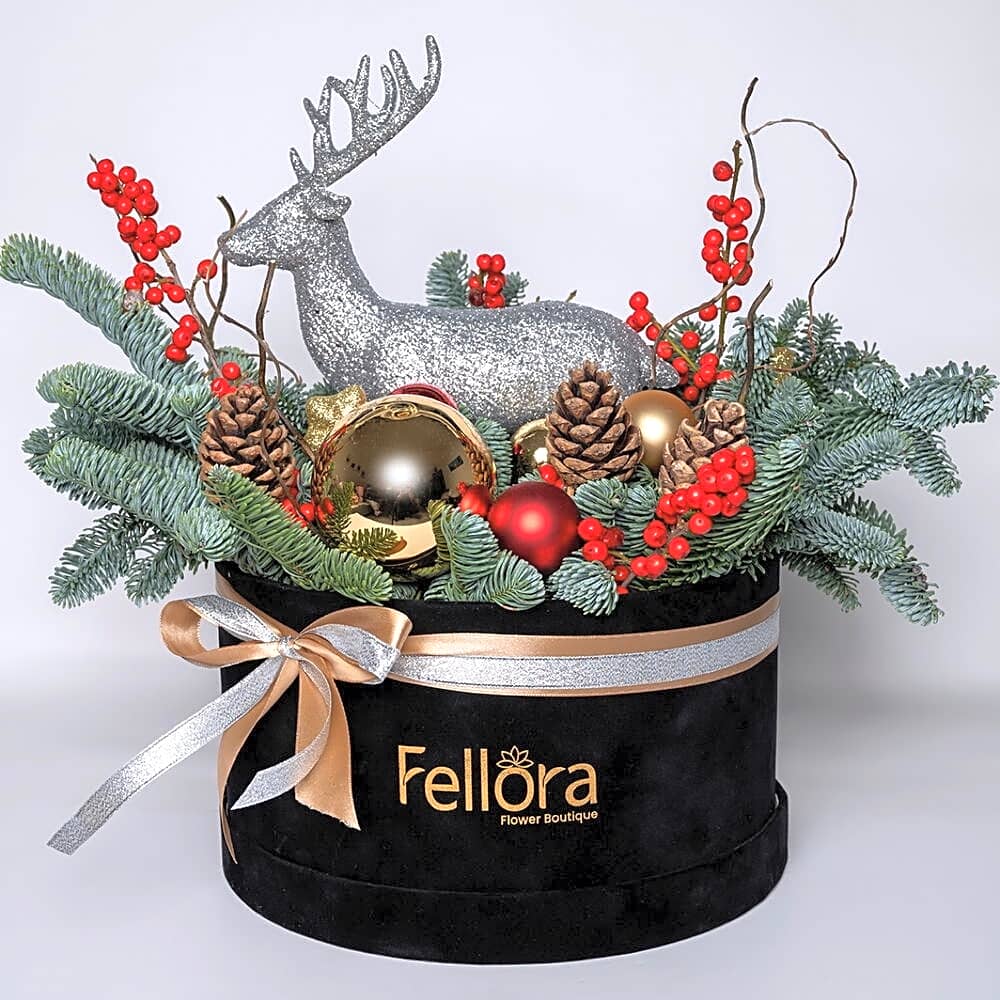 Christmas Gift box 3 -1335 view 1
