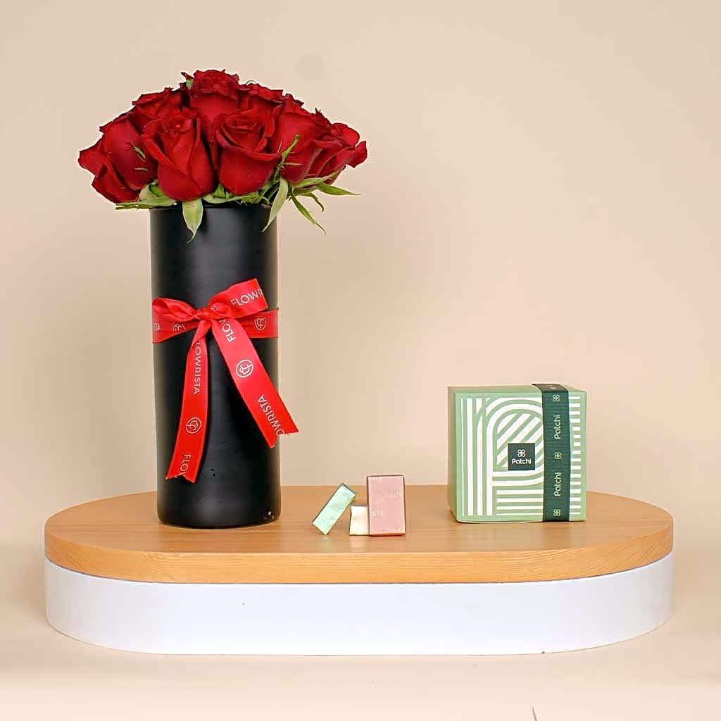 Patchi Chocolate and Love Vase view 1