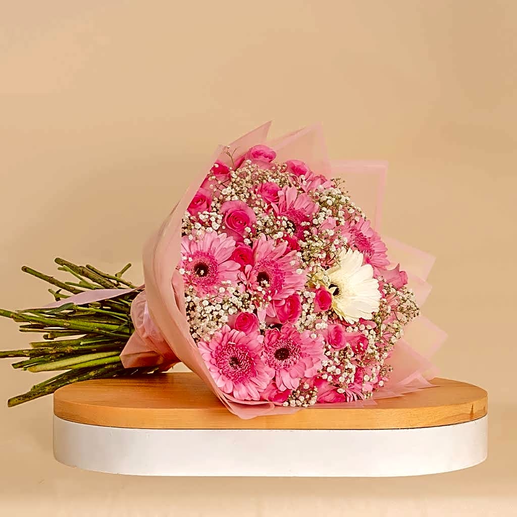 Pink Bliss Bouquet view 1
