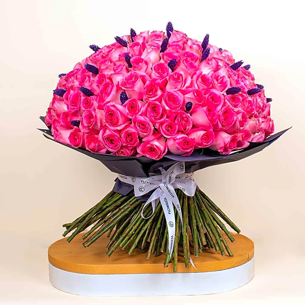 Dreamy Pink Bouquet | 200 Rose view 1