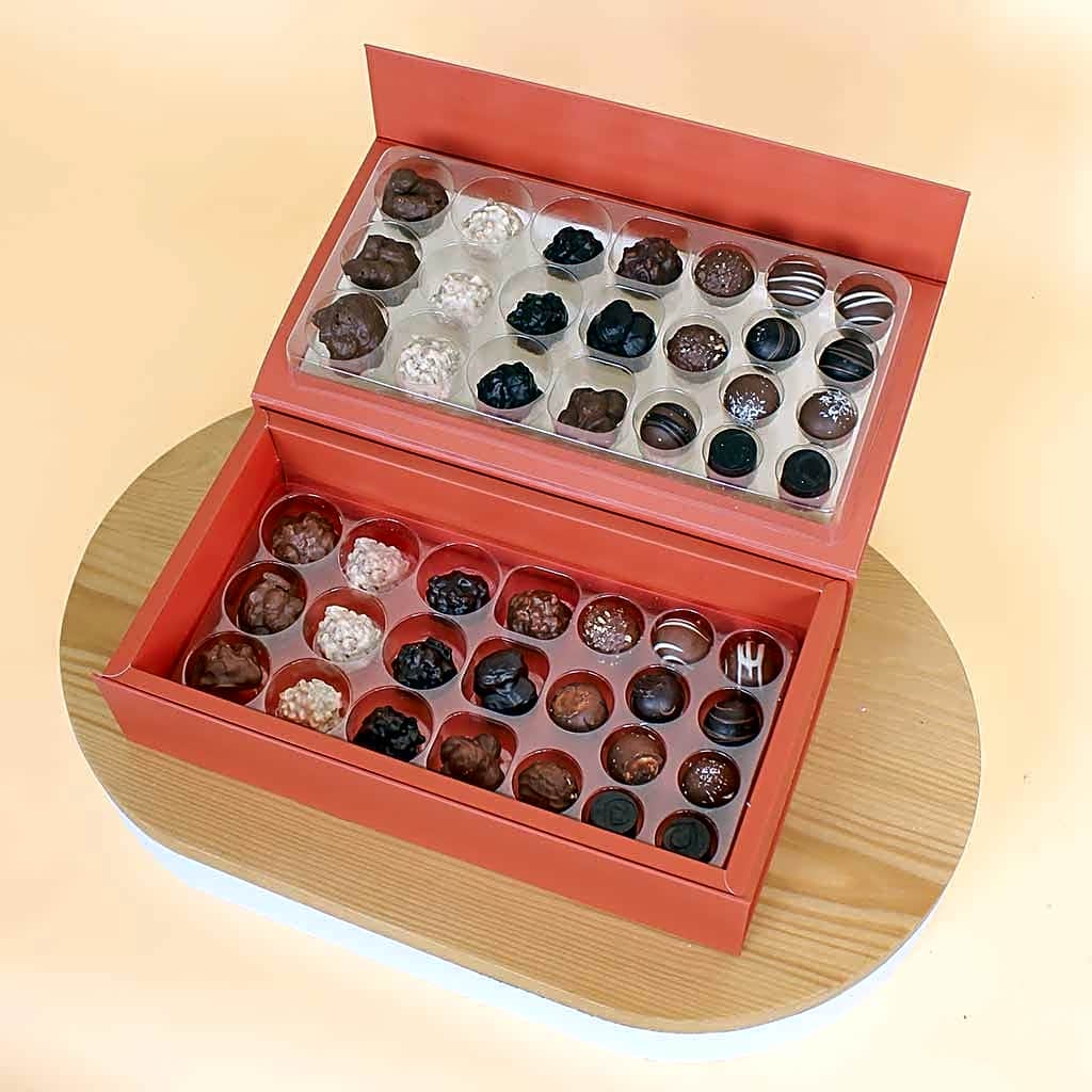 Patchi Les Gourmets Assorted Chocolates Box – 580g view 1