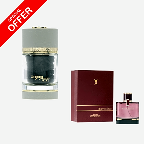 Offer Prestige Ruby Perfume - 100 ml with Mabsoos Wood Quraish - 30 gm view 1