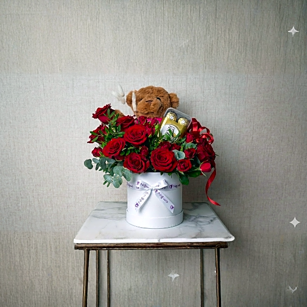 Teddy s Red Romance - 3830 view 1