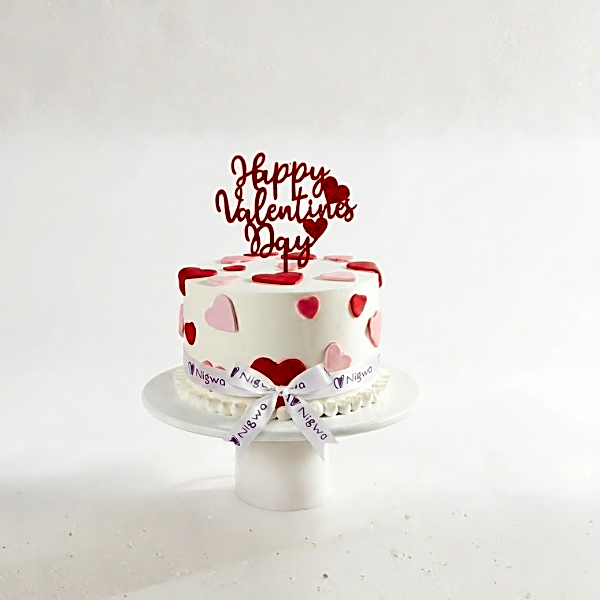 Be Mine Forever Valentine Cake (600 gm) view 1