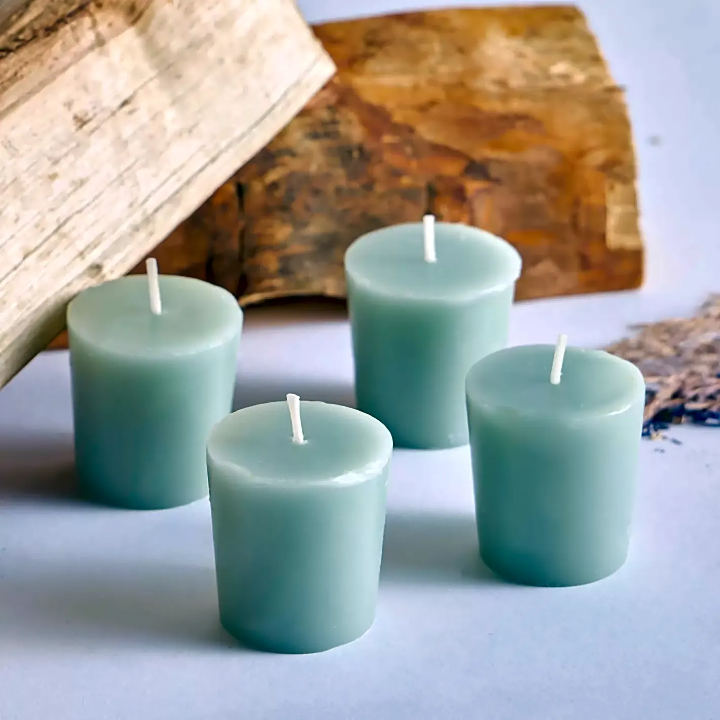 colored candles view 1