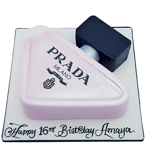 Prada perfume bottle Cake view 1