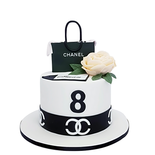 Chanel Shopping Bag Cake view 1