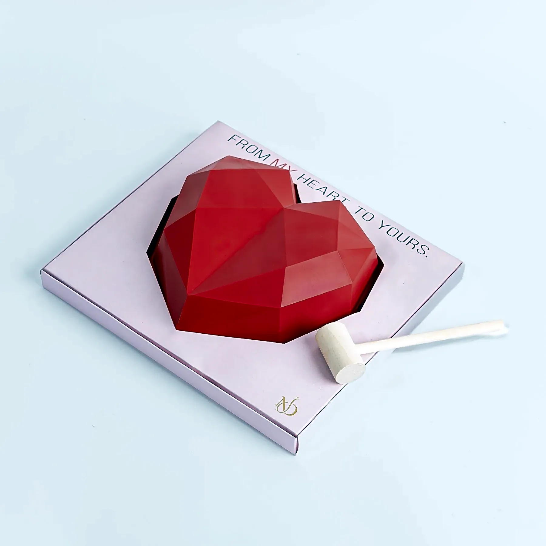Luxury Smash Heart Chocolate Gift view 1