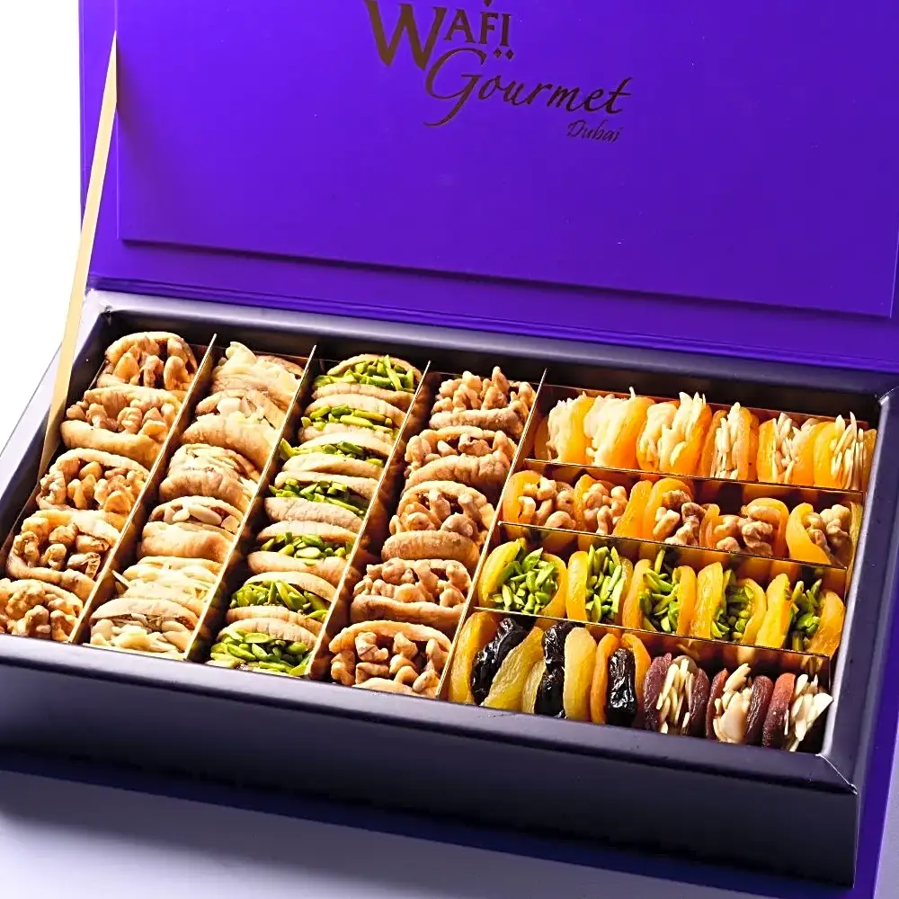 DRIED FRUIT STUFFED WITH NUTS GIFT BOX LARGE view 1