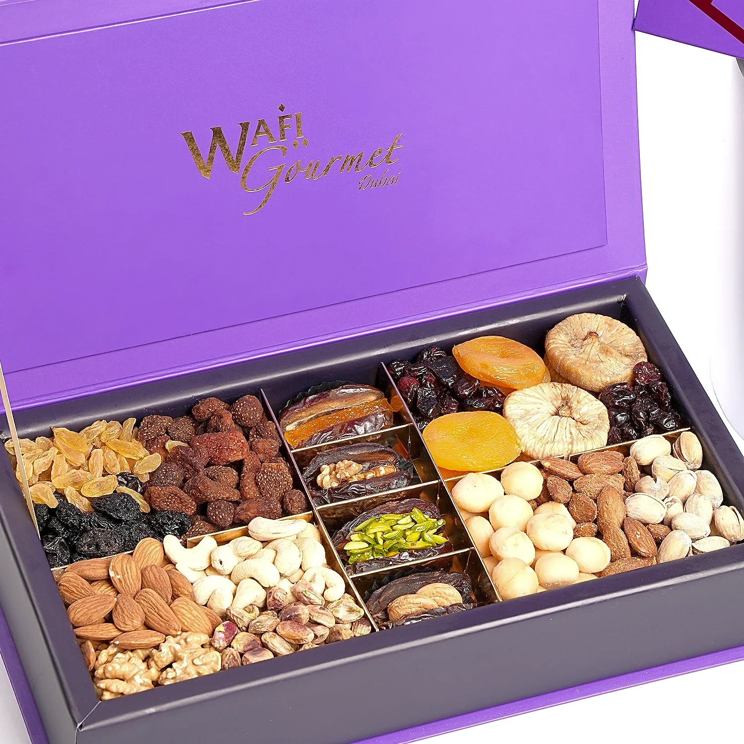 NUTS, DATES AND DRIED FRUIT GIFT BOX view 1