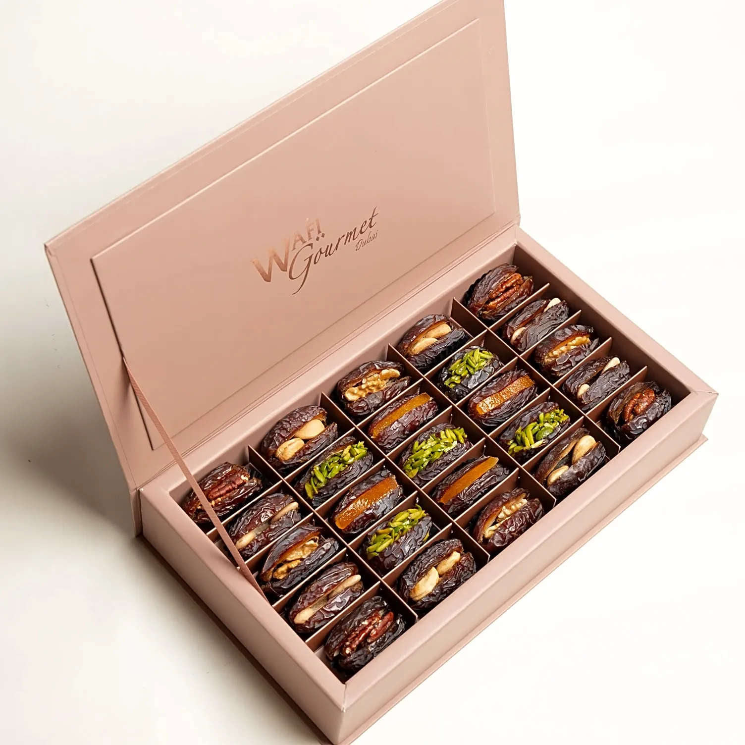 WG MAJDOUL DATES STUFFED GIFT BOX LG
