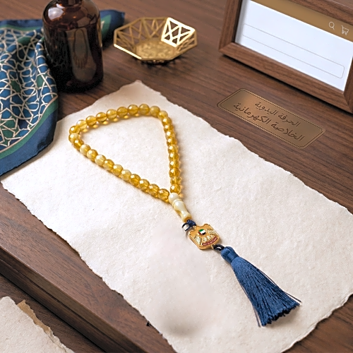 Rosary made of colored gemstones 4 view 1