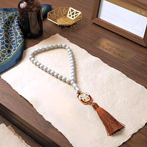 Rosary made of colored gemstones 2 view 1