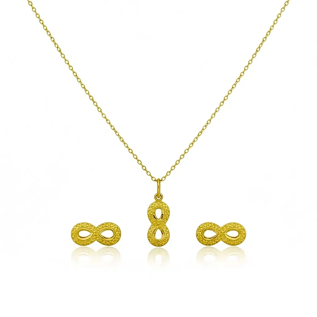 Chain with a pendant in the shape of flowers 5 view 1
