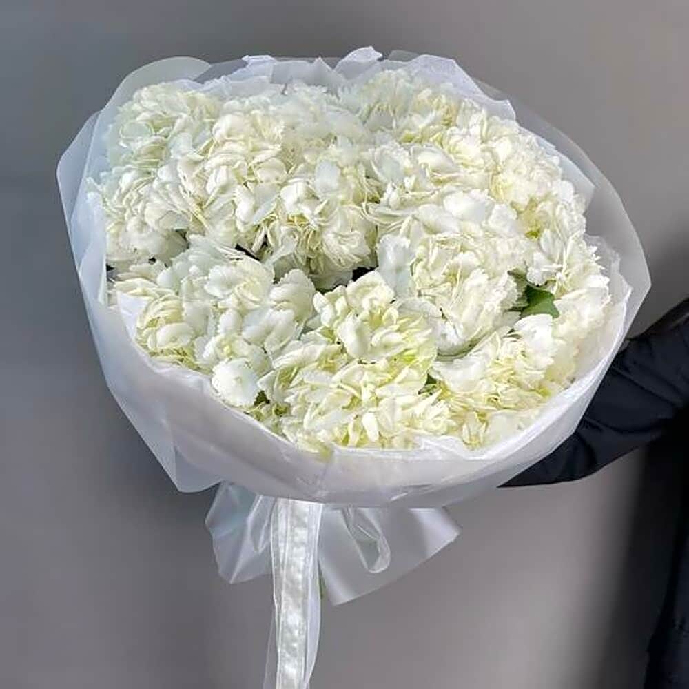 Grand White Hydrangea Bouquet - 1981 view 1