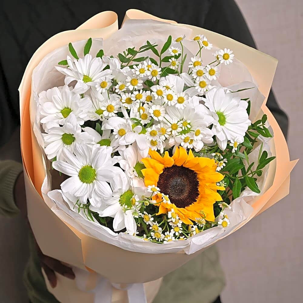 Snow-capped Sun Bouquet 6956